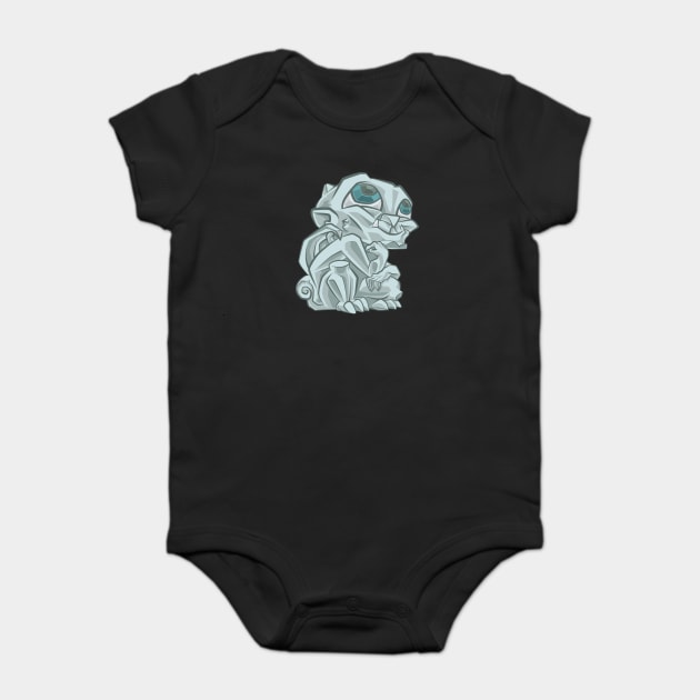 gargoyle Baby Bodysuit by majanation